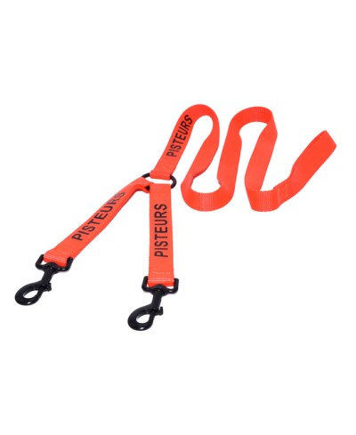 Pisteurs Laisse Plate Coupleur