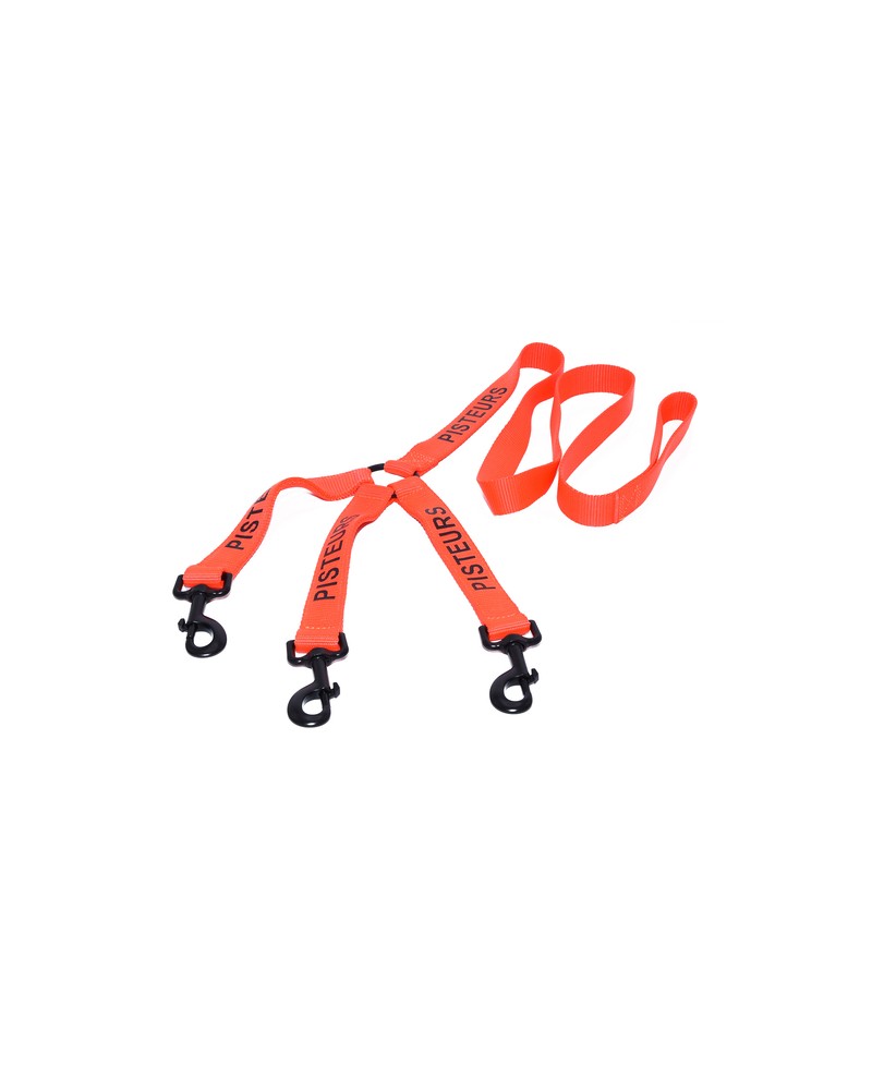 Pisteurs Laisse Plate Tripleur