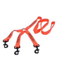 Pisteurs Laisse Plate Tripleur